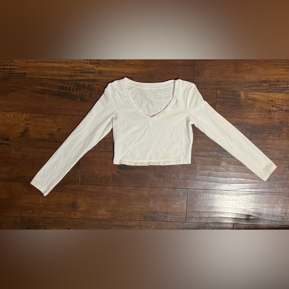 Long Sleeve Crop Top
